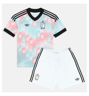 Belgien Auswärtstrikot Kinder WM 2026 Fußball Set