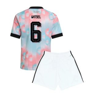 Belgien Axel Witsel #6 Auswärtstrikot Kinder WM 2026 Fußball Set 2