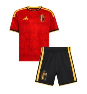 Belgien Heimtrikot Kinder WM 2026 Fußball Set