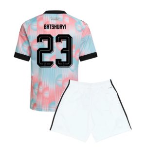 Belgien Michy Batshuayi #23 Auswärtstrikot Kinder WM 2026 Fußball Set