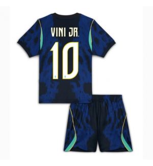 Brasilien Vinicius Junior #10 Auswärtstrikot Kinder WM 2026 Personalisierbar 2
