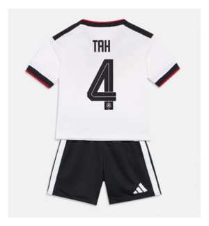 Deutschland Jonathan Tah #4 Heimtrikot Kinder WM 2026 online bestellen