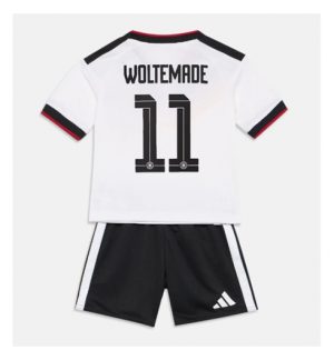 Deutschland Nick Woltemade #11 Heimtrikot Kinder WM 2026 online bestellen