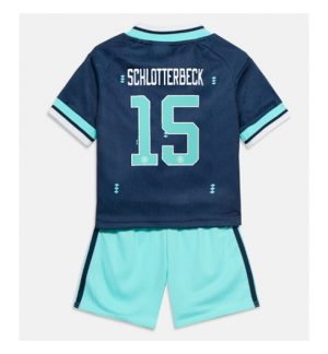 Deutschland Nico Schlotterbeck #15 Auswärtstrikot Kinder WM 2026 online bestellen 2