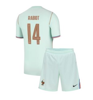 Frankreich Adrien Rabiot #14 Auswärtstrikot Kinder WM 2026 Bestseller Fußballtrikot