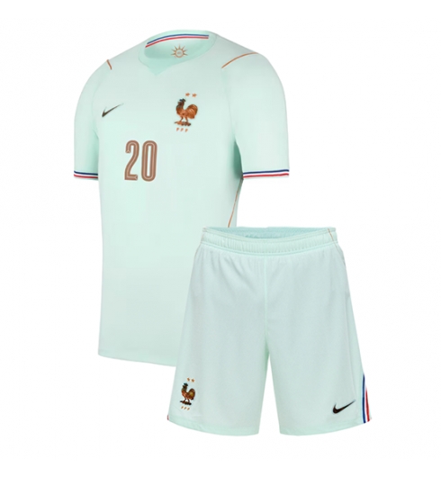 Frankreich Desire Doue #20 Auswärtstrikot Kinder WM 2026 Bestseller Fußballtrikot 3 Frankreich Desire Doue #20 Auswärtstrikot Kinder WM 2026 Bestseller Fußballtrikot 3