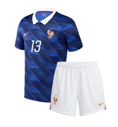 Frankreich Kante #13 Heimtrikot Kinder WM 2026 Bestseller Fußballtrikot 3 Frankreich Kante #13 Heimtrikot Kinder WM 2026 Bestseller Fußballtrikot 3