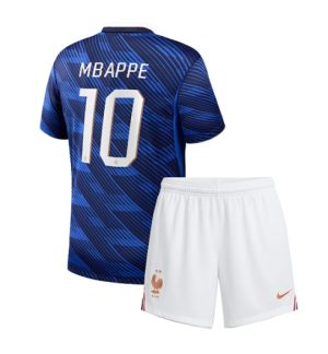 Frankreich Kylian Mbappe #10 Heimtrikot Kinder WM 2026 Bestseller Fußballtrikot