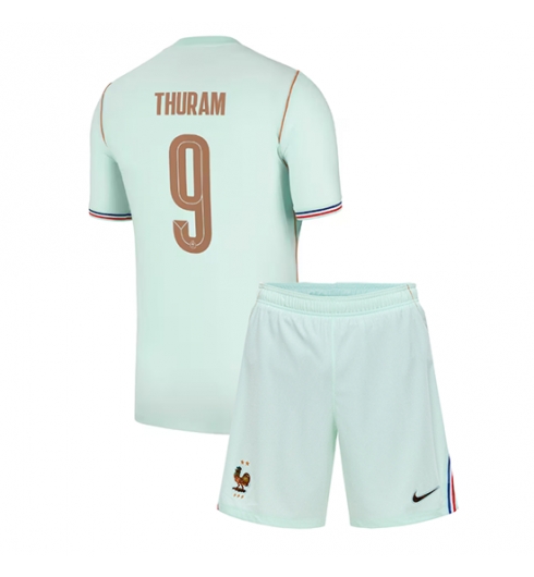 Frankreich Marcus Thuram #9 Auswärtstrikot Kinder WM 2026 Bestseller Fußballtrikot 2 Frankreich Marcus Thuram #9 Auswärtstrikot Kinder WM 2026 Bestseller Fußballtrikot 2