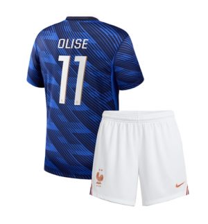 Frankreich Michael Olise #11 Heimtrikot Kinder WM 2026 Bestseller Fußballtrikot