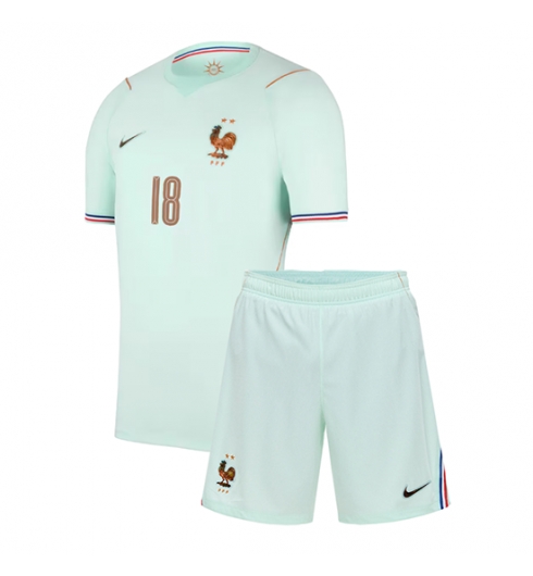 Frankreich Warren Zaire-Emery #18 Auswärtstrikot Kinder WM 2026 Bestseller Fußballtrikot 3 Frankreich Warren Zaire-Emery #18 Auswärtstrikot Kinder WM 2026 Bestseller Fußballtrikot 3