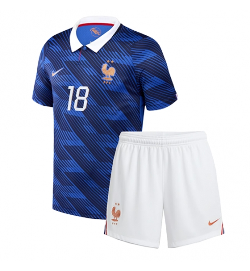 Frankreich Warren Zaire-Emery #18 Heimtrikot Kinder WM 2026 Bestseller Fußballtrikot 3 Frankreich Warren Zaire-Emery #18 Heimtrikot Kinder WM 2026 Bestseller Fußballtrikot 3