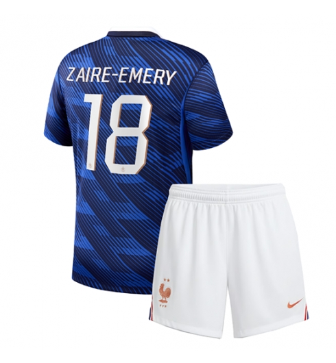 Frankreich Warren Zaire-Emery #18 Heimtrikot Kinder WM 2026 Bestseller Fußballtrikot 2 Frankreich Warren Zaire-Emery #18 Heimtrikot Kinder WM 2026 Bestseller Fußballtrikot 2