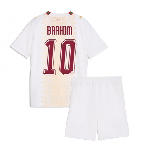 Marokko Brahim Diaz #10 Auswärtstrikot Kinder WM 2026 Trikotsatz Kit 2 Marokko Brahim Diaz #10 Auswärtstrikot Kinder WM 2026 Trikotsatz Kit 2