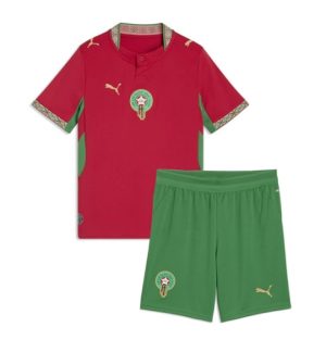Marokko Heimtrikot Kinder WM 2026 Trikotsatz Kit
