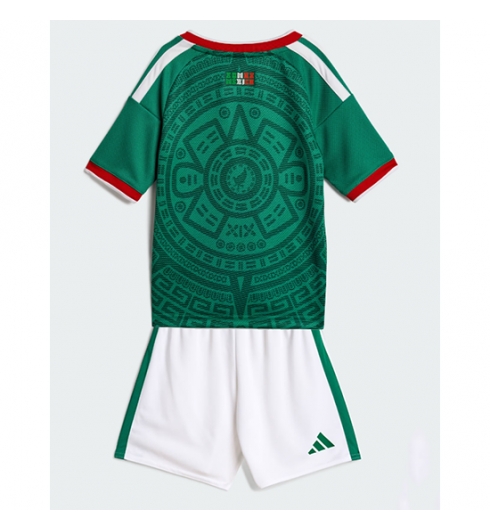 Mexiko Heimtrikot Kinder WM 2026 Fußballtrikots Trikotsatz 3 Mexiko Heimtrikot Kinder WM 2026 Fußballtrikots Trikotsatz 3