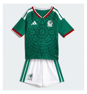 Mexiko Heimtrikot Kinder WM 2026 Fußballtrikots Trikotsatz