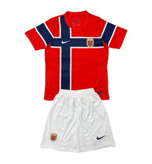 Norwegen Heimtrikot Kinder WM 2026 Fußballtrikots Set 2 Norwegen Heimtrikot Kinder WM 2026 Fußballtrikots Set 2