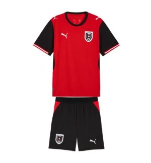 Österreich Heimtrikot Kinder WM 2026 Fußball trikotsatz 2