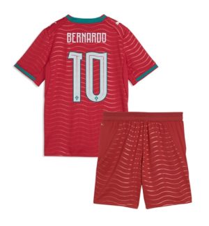 Portugal Bernardo Silva #10 Heimtrikot Kinder WM 2026 Online Kaufen