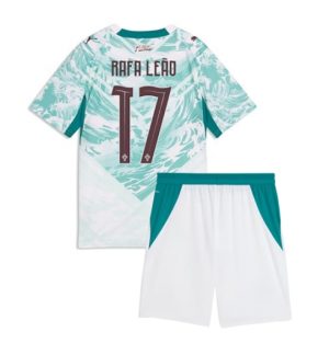 Portugal Rafael Leao #17 Auswärtstrikot Kinder WM 2026 Online Kaufen