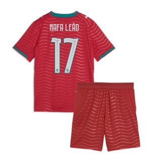 Portugal Rafael Leao #17 Heimtrikot Kinder WM 2026 Online Kaufen