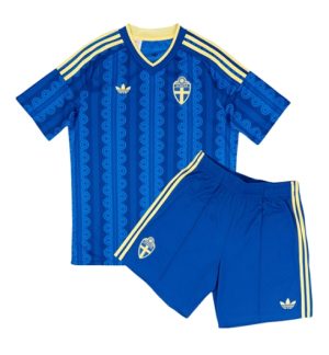 Schweden Auswärtstrikot Kinder WM 2026 Fußball Trikot Outlet