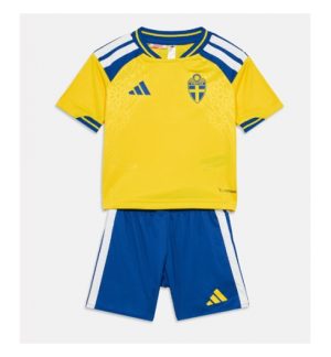 Schweden Heimtrikot Kinder WM 2026 Fußballtrikot Kaufen