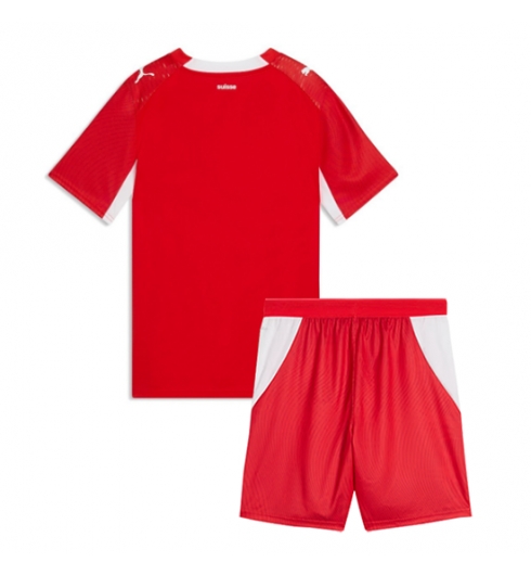 Schweiz Heimtrikot Kinder WM 2026 Fußballtrikots Set 3 Schweiz Heimtrikot Kinder WM 2026 Fußballtrikots Set 3