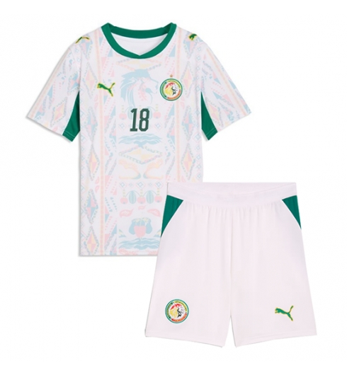 Senegal Ismaila Sarr #18 Heimtrikot Kinder WM 2026 Fußballtrikot Kaufen 3 Senegal Ismaila Sarr #18 Heimtrikot Kinder WM 2026 Fußballtrikot Kaufen 3