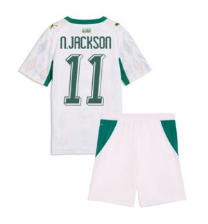Senegal Nicolas Jackson #11 Heimtrikot Kinder WM 2026 Fußballtrikot Kaufen