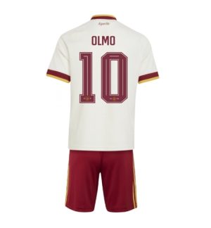 Spanien Dani Olmo #10 Auswärtstrikot Kinder WM 2026 Neueste Fußballtrikots