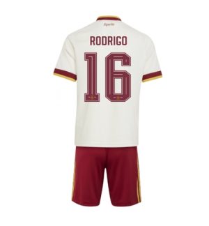 Spanien Rodri Hernandez #16 Auswärtstrikot Kinder WM 2026 Neueste Fußballtrikots