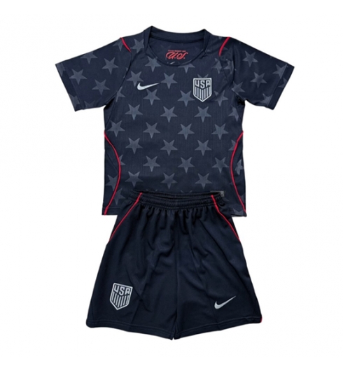 Vereinigte Staaten Christian Pulisic #10 Auswärtstrikot für Kinder WM 2026 Fußball trikotsatz – Bild 2